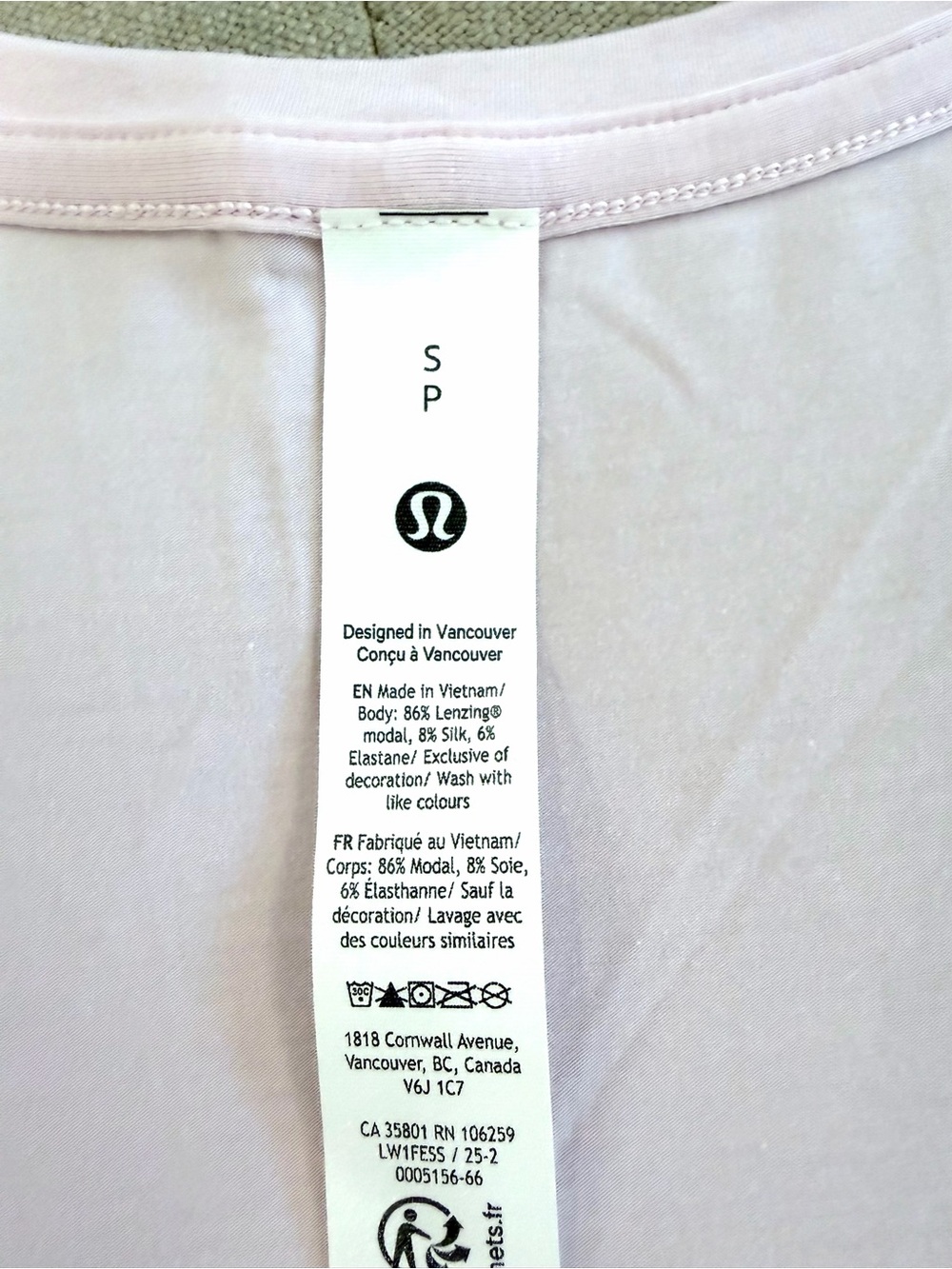 Lululemon Modal-Silk Side Slit Tank, NWT - Picture 10 of 12